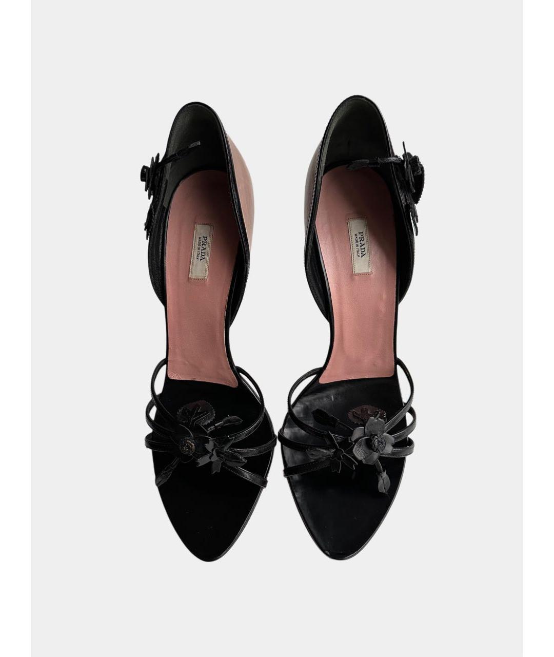 PRADA Мульти кожаные босоножки, фото 2
