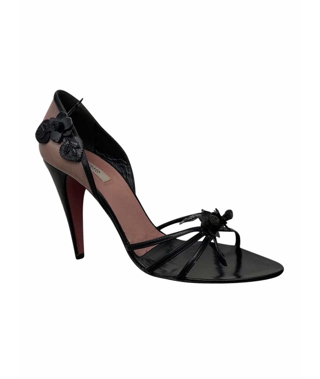 PRADA Мульти кожаные босоножки, фото 9