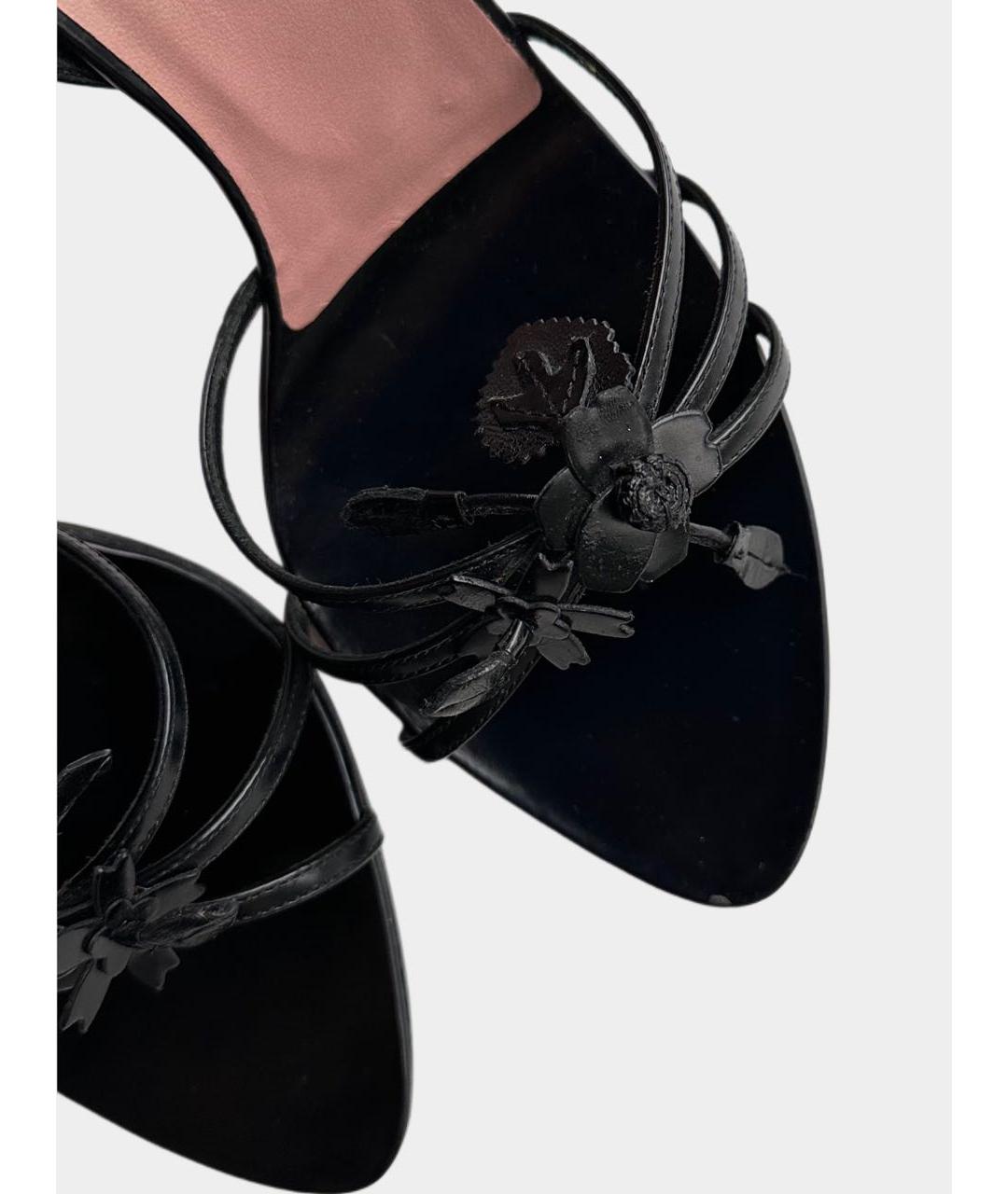 PRADA Мульти кожаные босоножки, фото 6