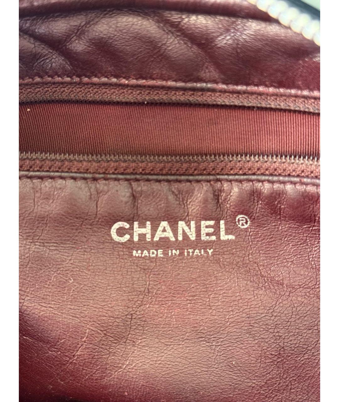 CHANEL Черная кожаная сумка тоут, фото 7