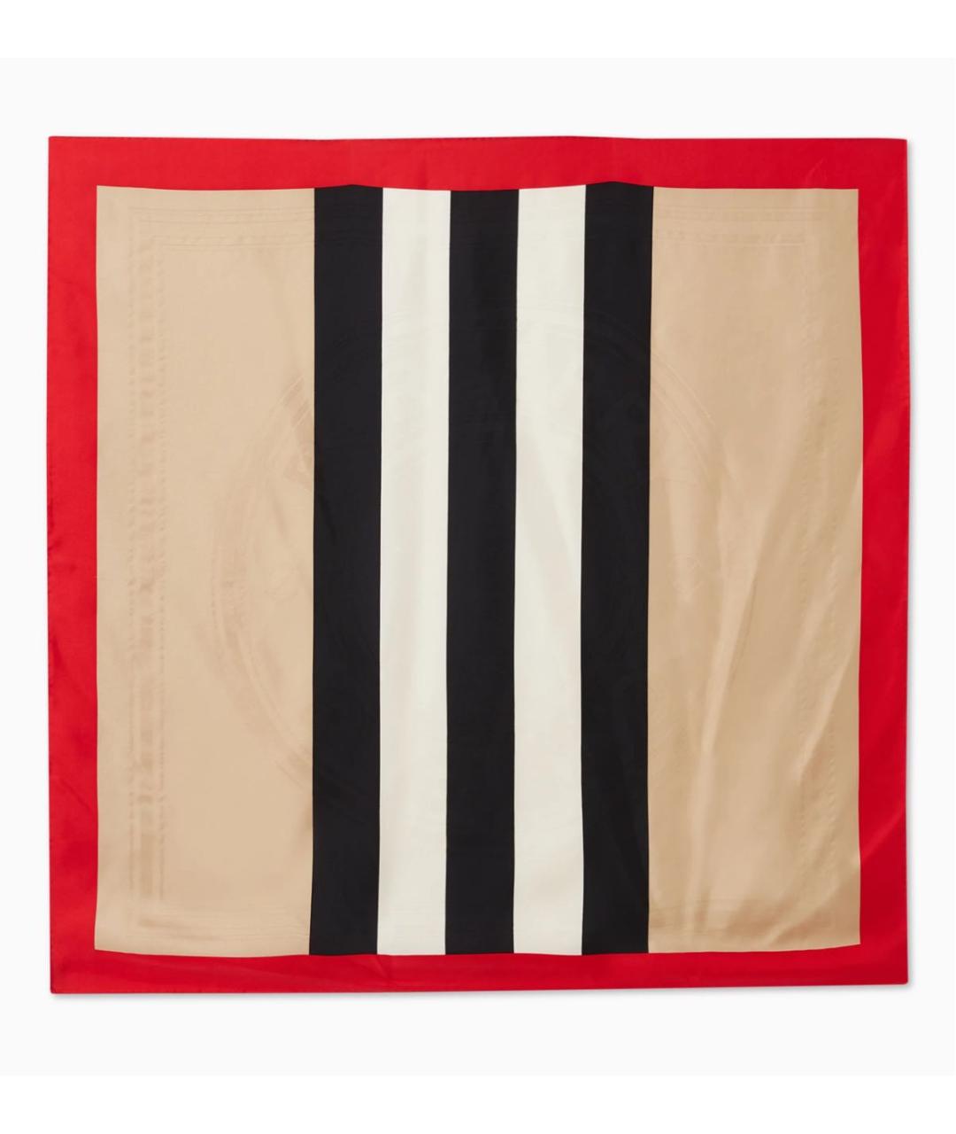 BURBERRY Мульти шелковый платок, фото 8