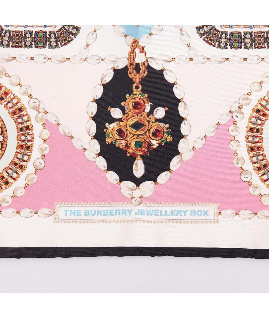 BURBERRY Мульти шелковый платок, фото 8