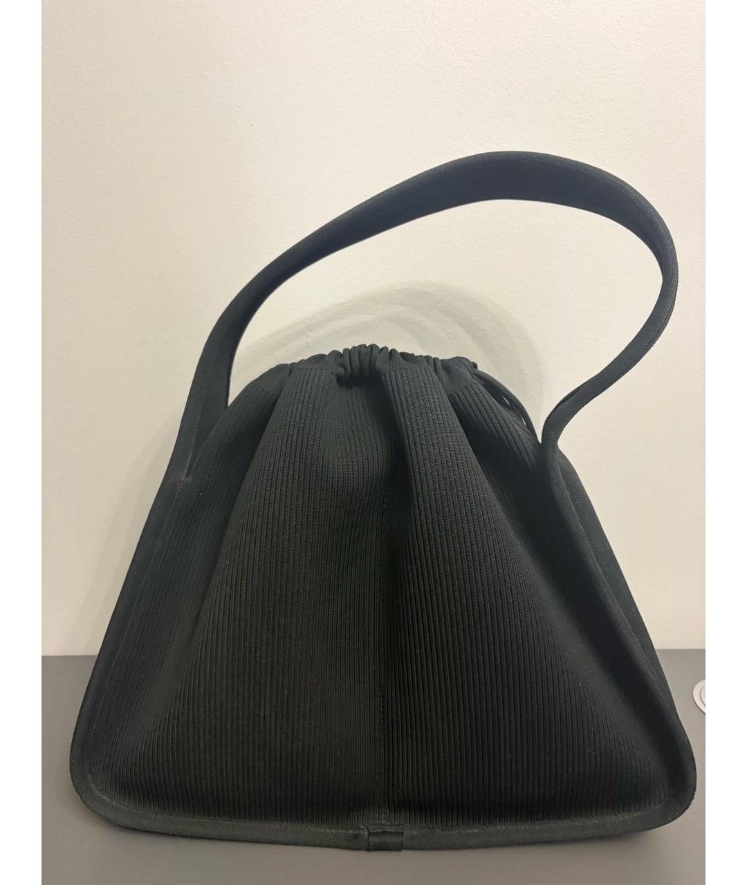 ALEXANDER WANG Черная синтетическая сумка тоут, фото 2