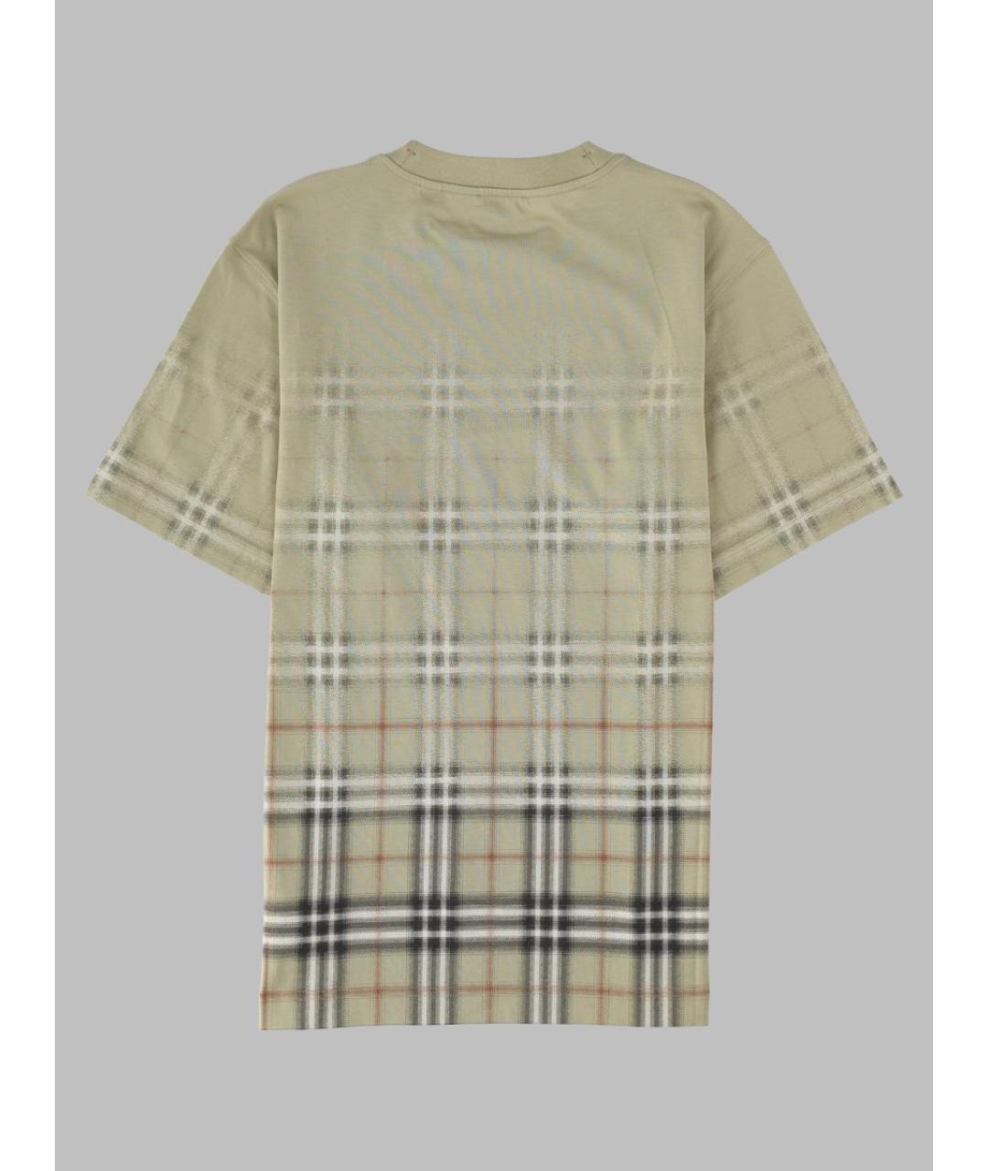 BURBERRY Мульти хлопковая футболка, фото 2