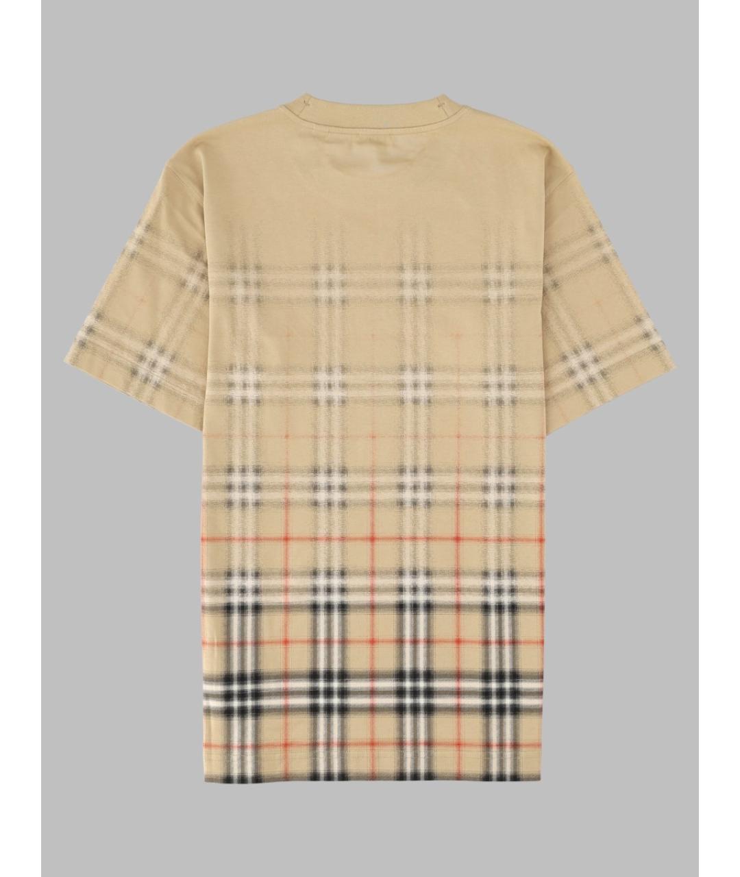 BURBERRY Мульти хлопковая футболка, фото 2