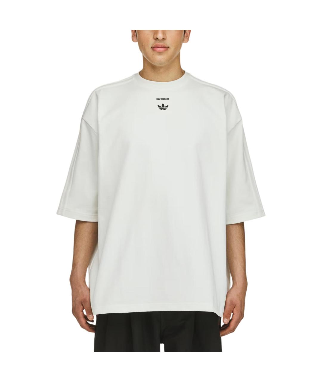 ADIDAS Бежевая футболка, фото 1