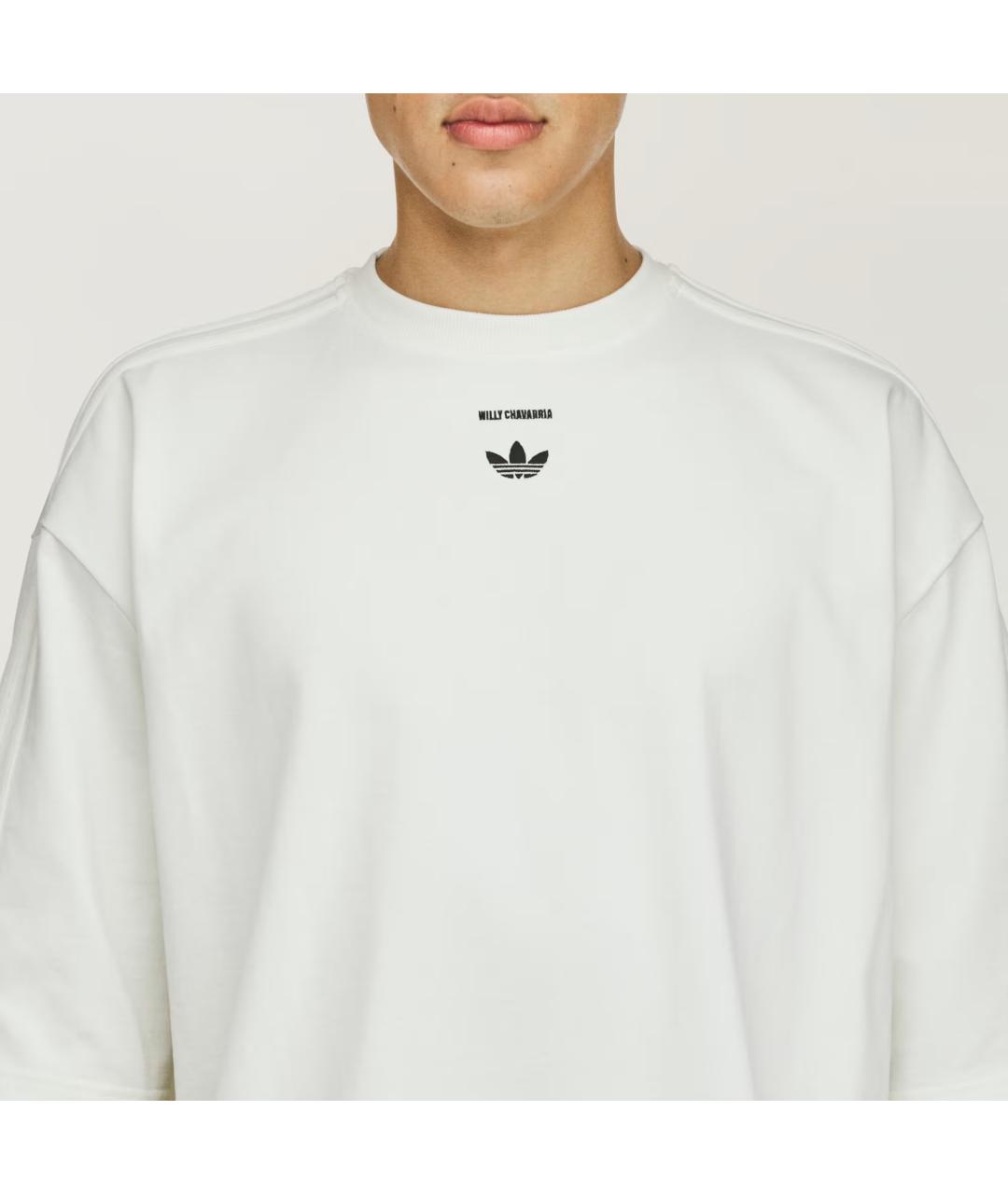ADIDAS Бежевая футболка, фото 5