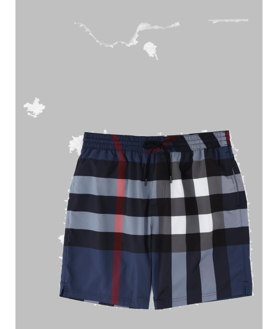 BURBERRY Мульти полиэстеровые плавки, фото 3