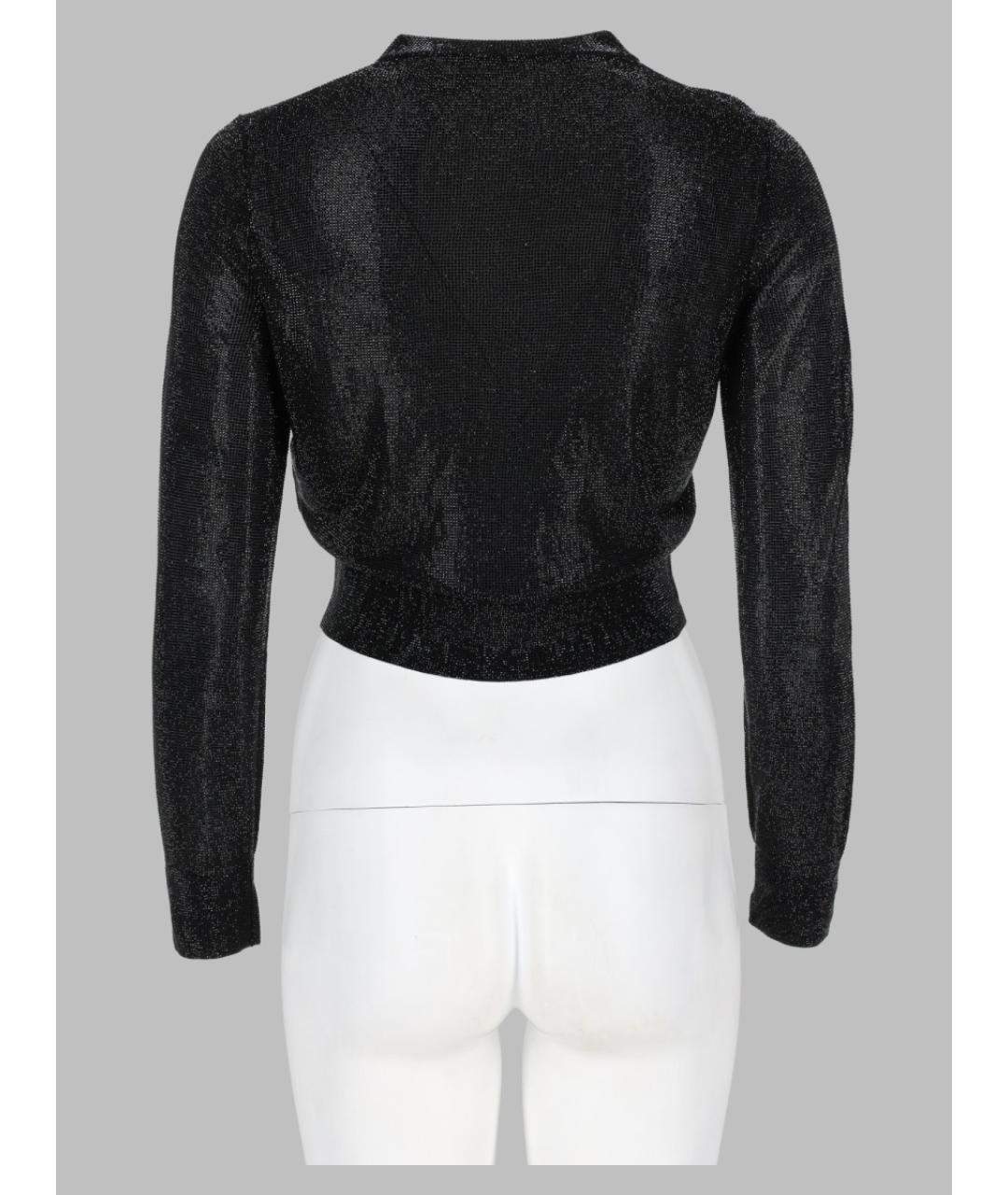 ALEXANDER WANG Черный вискозный кардиган, фото 2