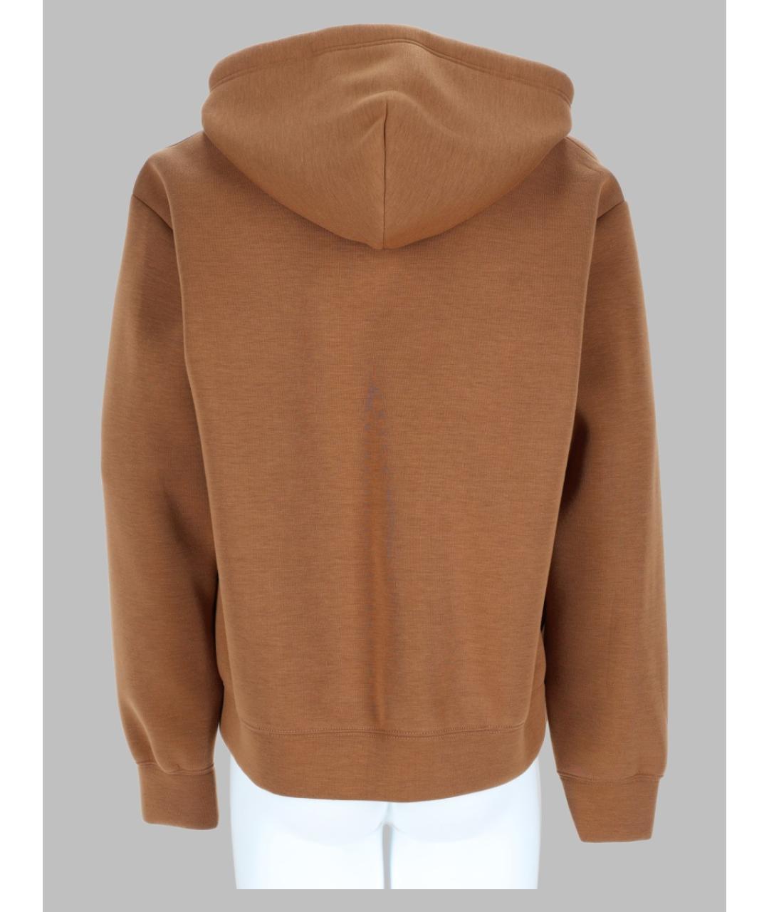 MM6 MAISON MARGIELA Коричневая полиэстеровая куртка, фото 2
