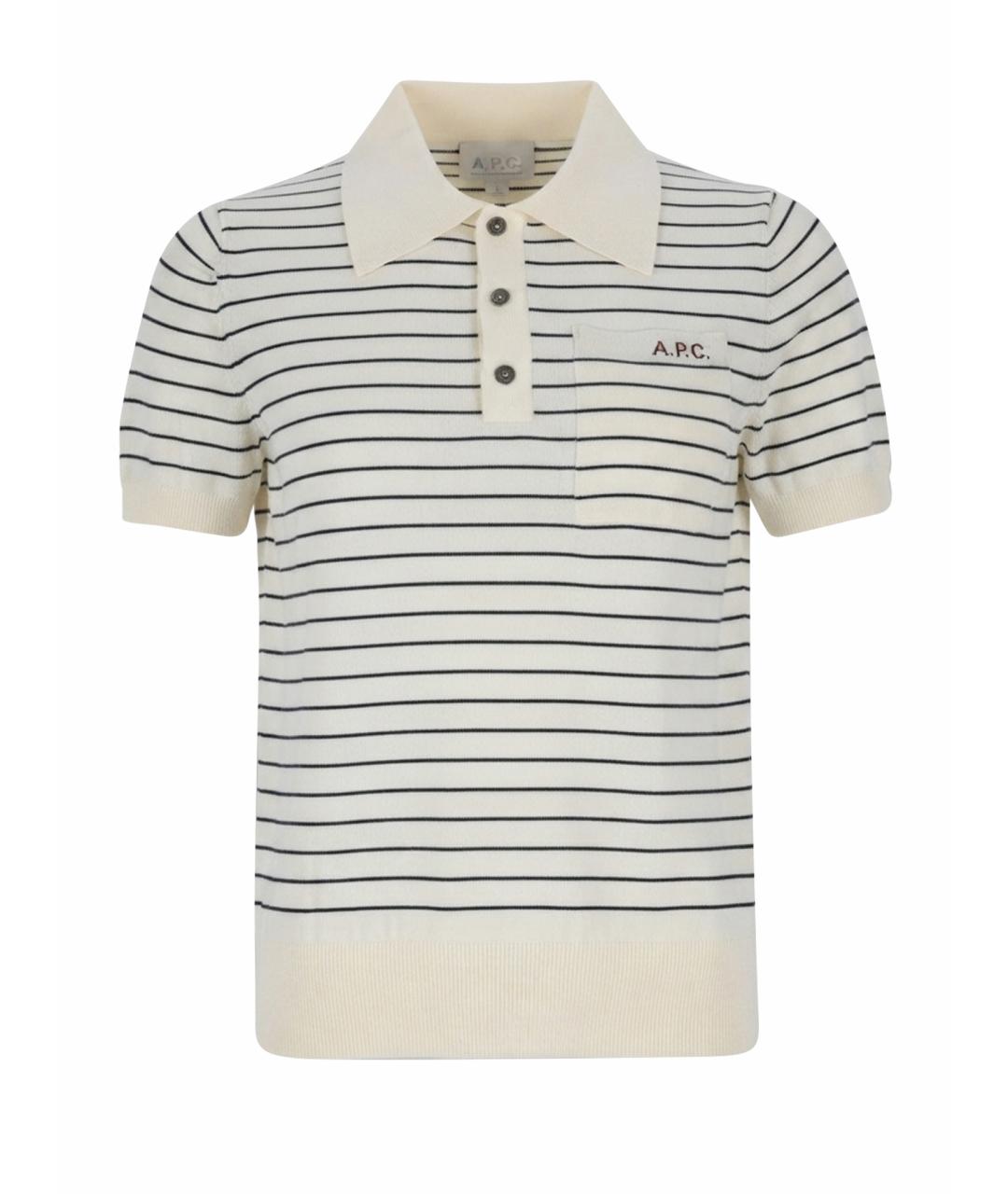 A.P.C. Мульти хлопковая футболка, фото 1