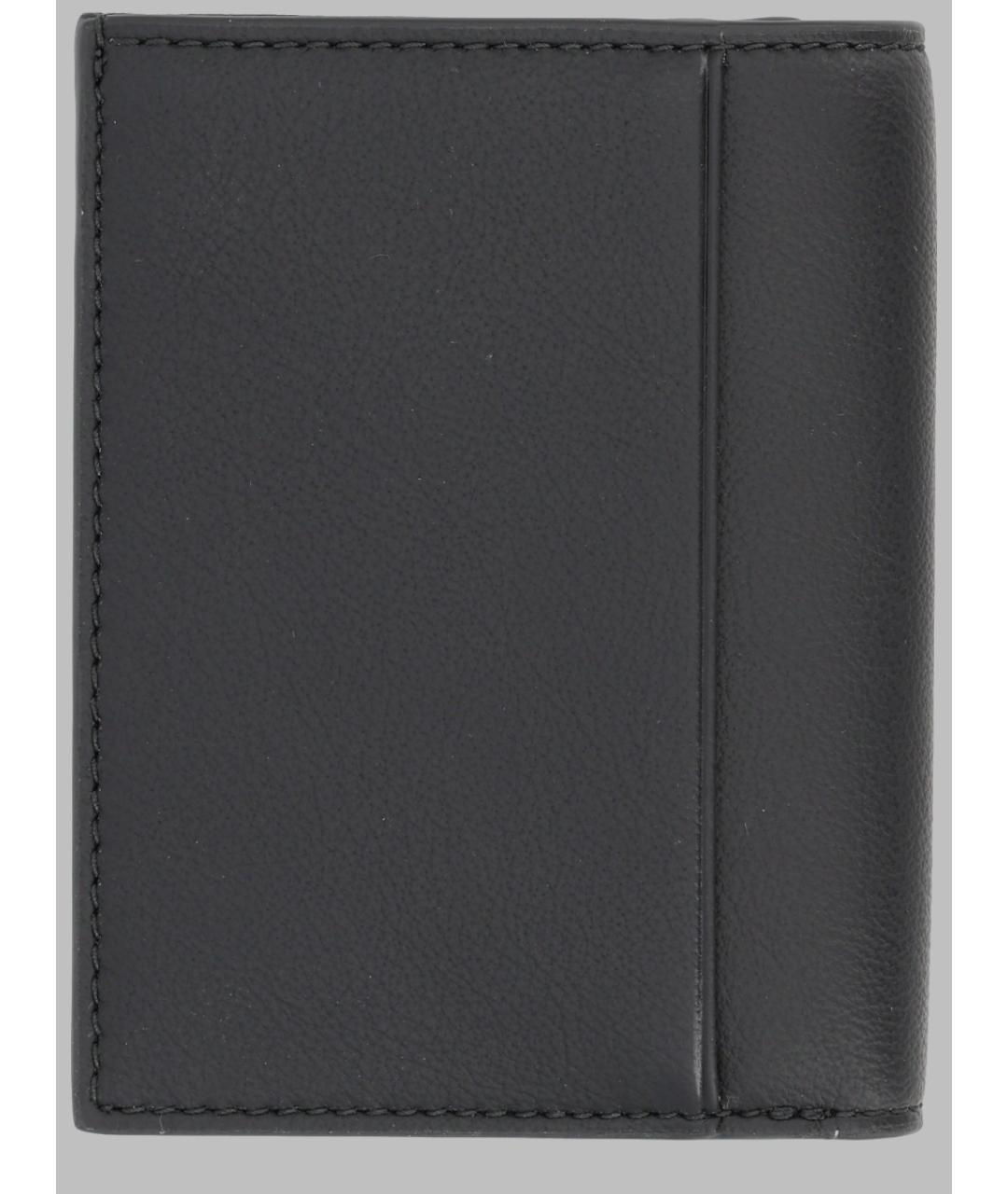 HUGO BOSS Черный кошелек из искусственной кожи, фото 2