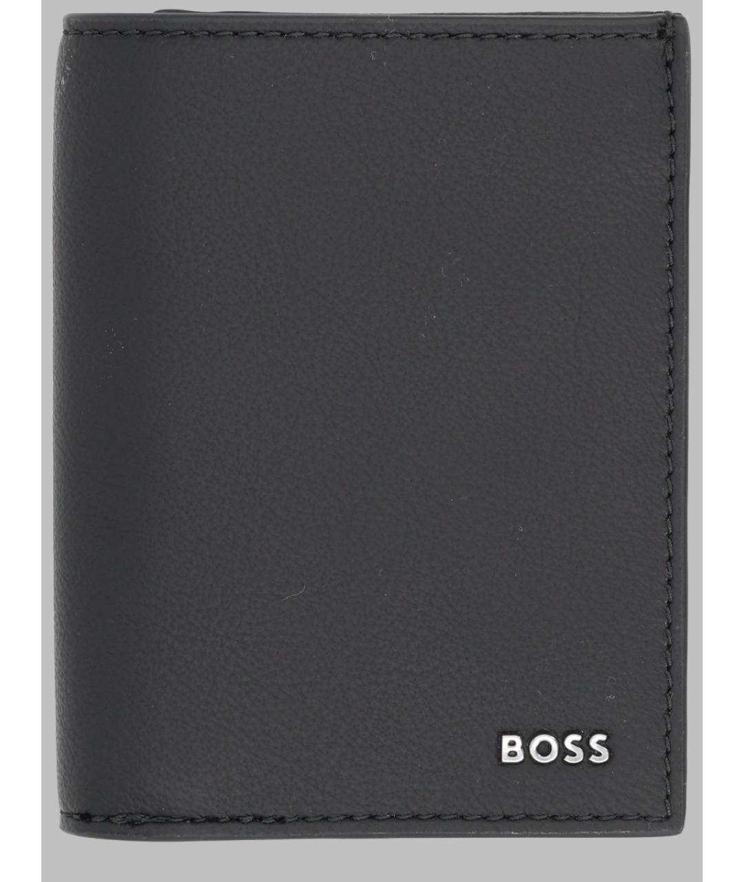 HUGO BOSS Черный кошелек из искусственной кожи, фото 3