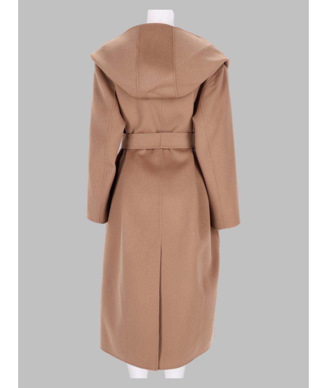 'S MAX MARA Бежевое шерстяное пальто, фото 2