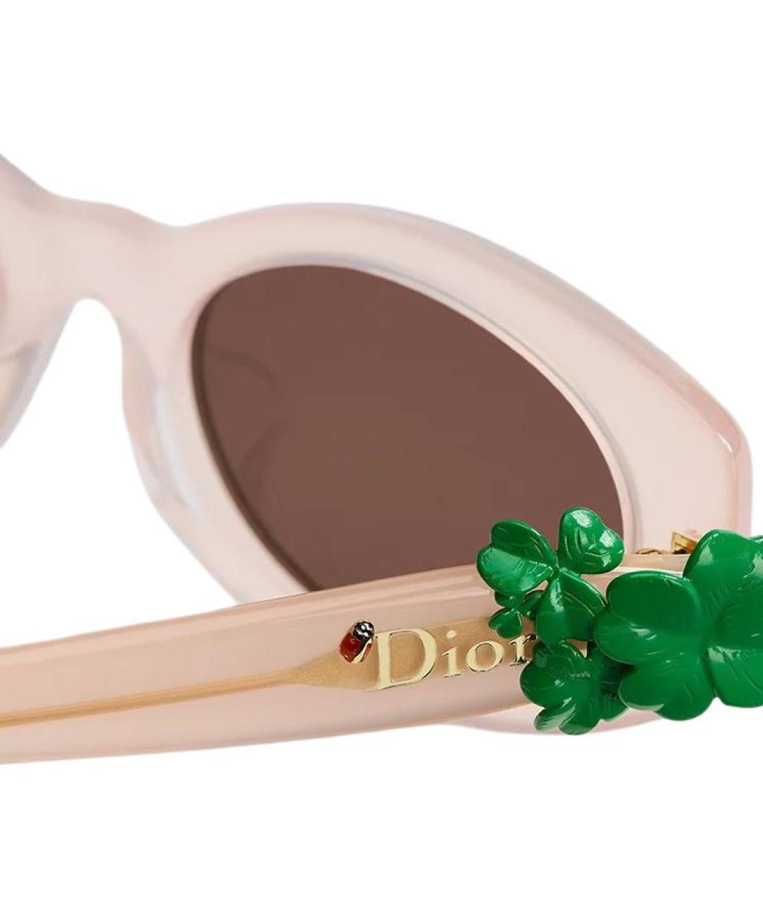 CHRISTIAN DIOR Розовые солнцезащитные очки, фото 2