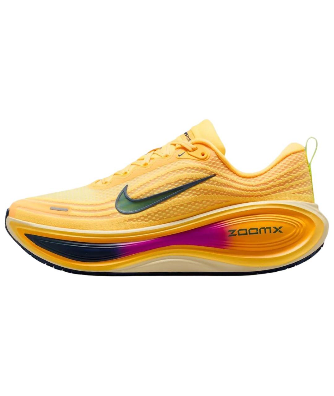 NIKE Оранжевые синтетические кроссовки, фото 2