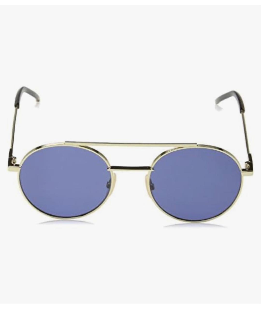 FENDI Синие металлические солнцезащитные очки, фото 2