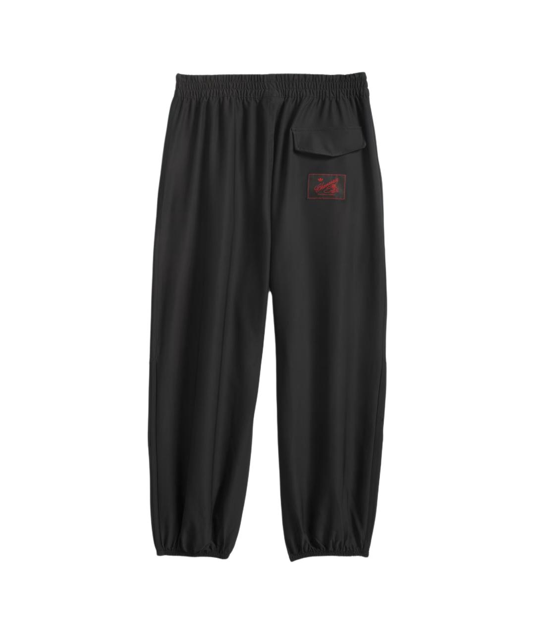 ADIDAS Черные прямые брюки, фото 2
