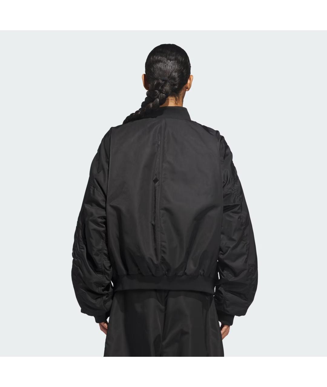 ADIDAS Черная куртка, фото 4