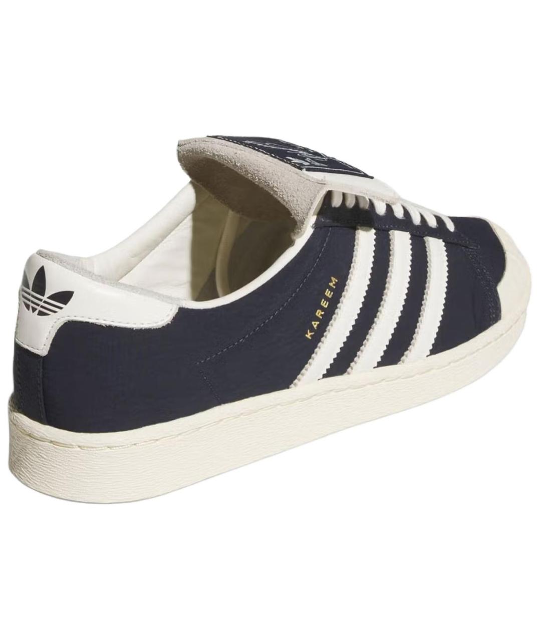 ADIDAS Черные текстильные кроссовки, фото 4