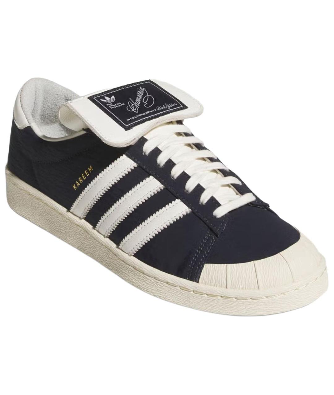 ADIDAS Черные текстильные кроссовки, фото 3