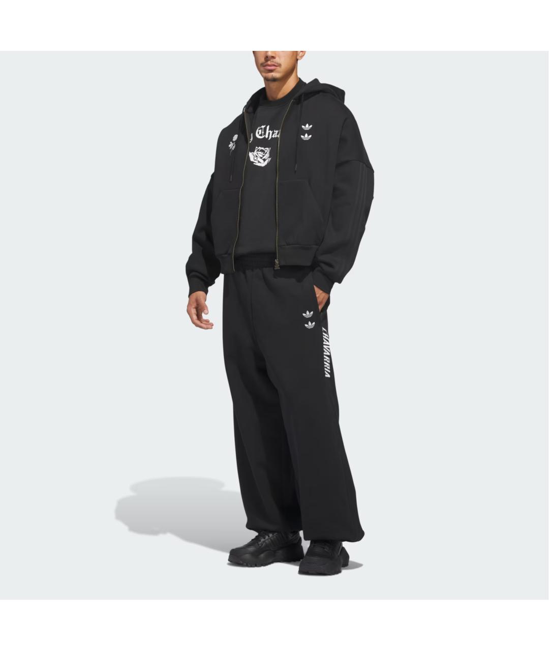 ADIDAS Черные спортивные брюки и шорты, фото 5