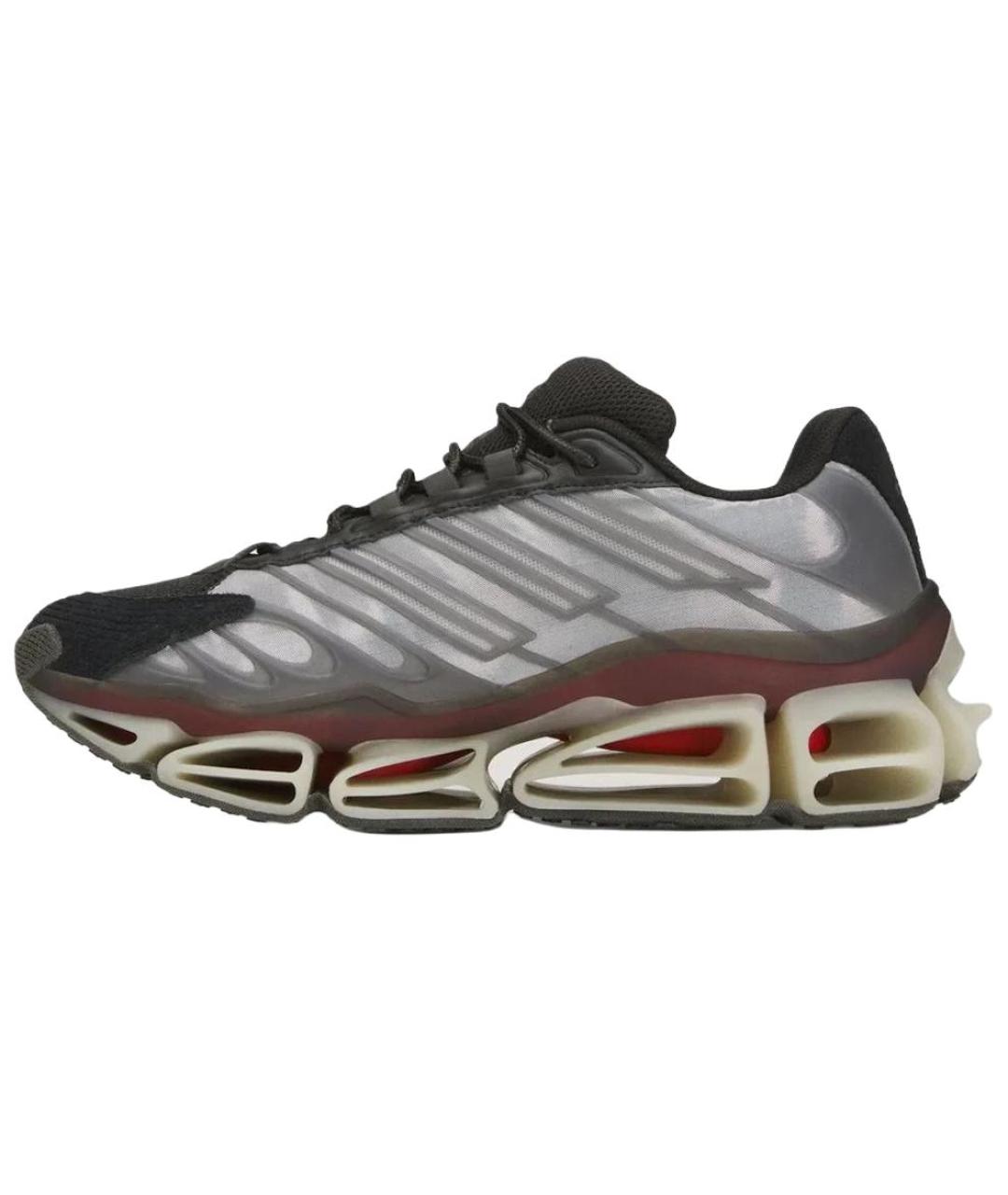 ADIDAS Серые синтетические кроссовки, фото 2