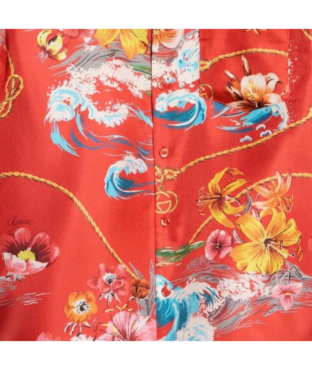 GUCCI Красная кэжуал рубашка, фото 2