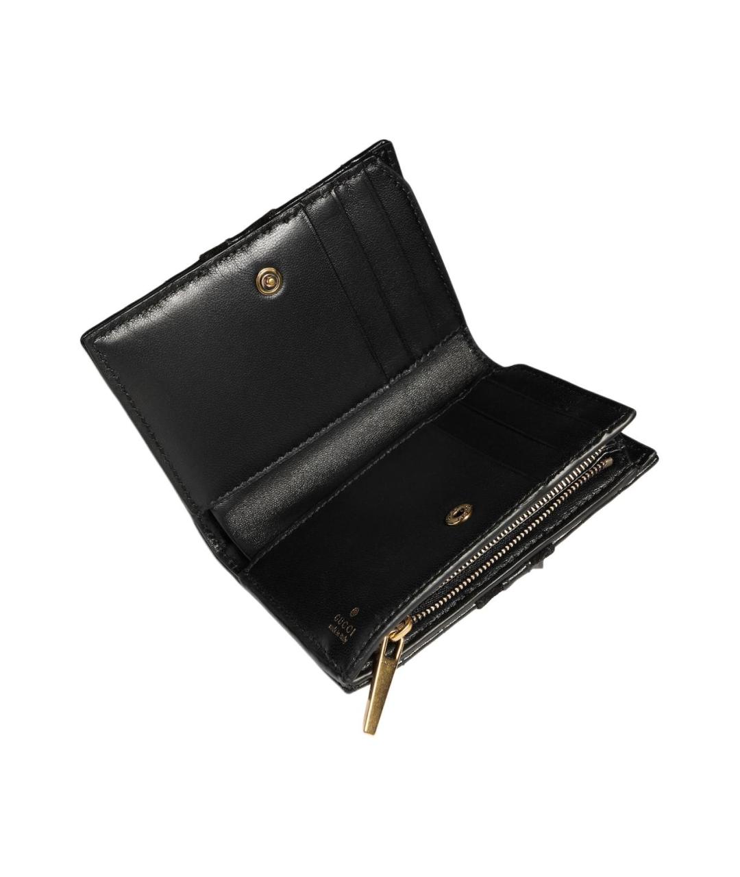 GUCCI Черный кошелек, фото 3