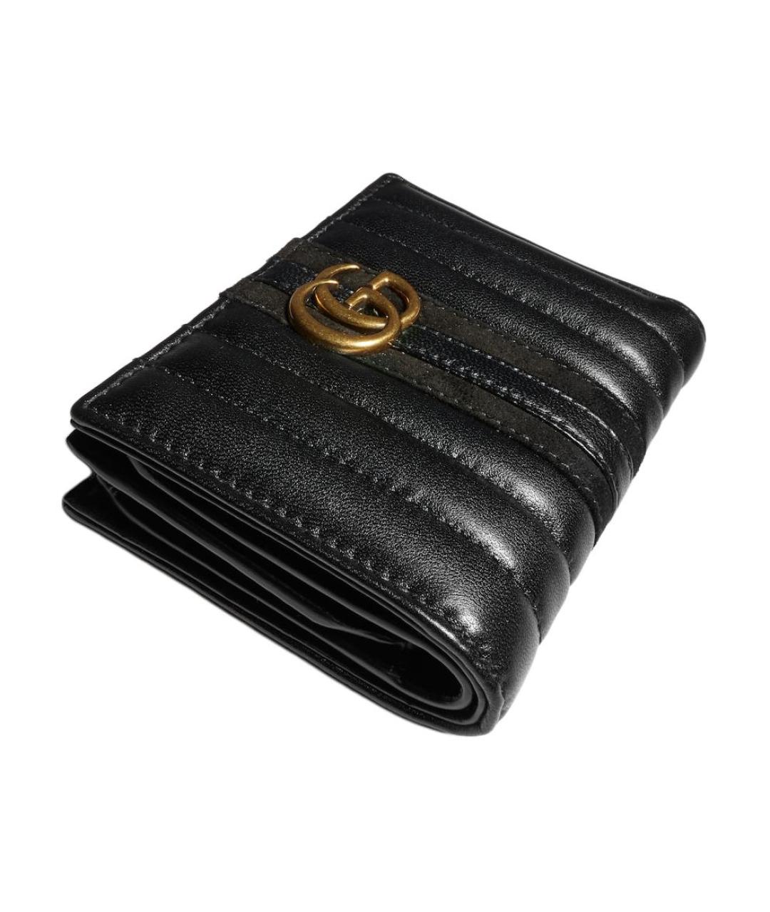 GUCCI Черный кошелек, фото 2