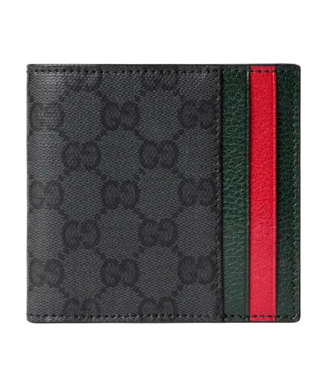 GUCCI Черный кошелек, фото 1