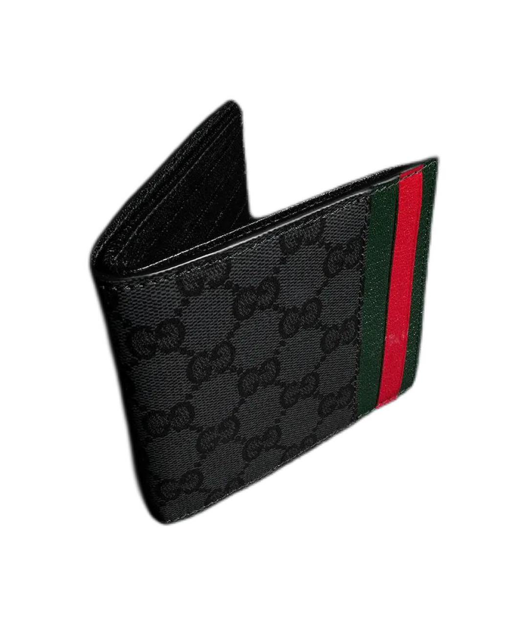 GUCCI Черный кошелек, фото 4