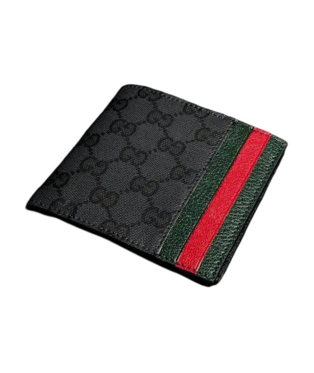 GUCCI Черный кошелек, фото 3