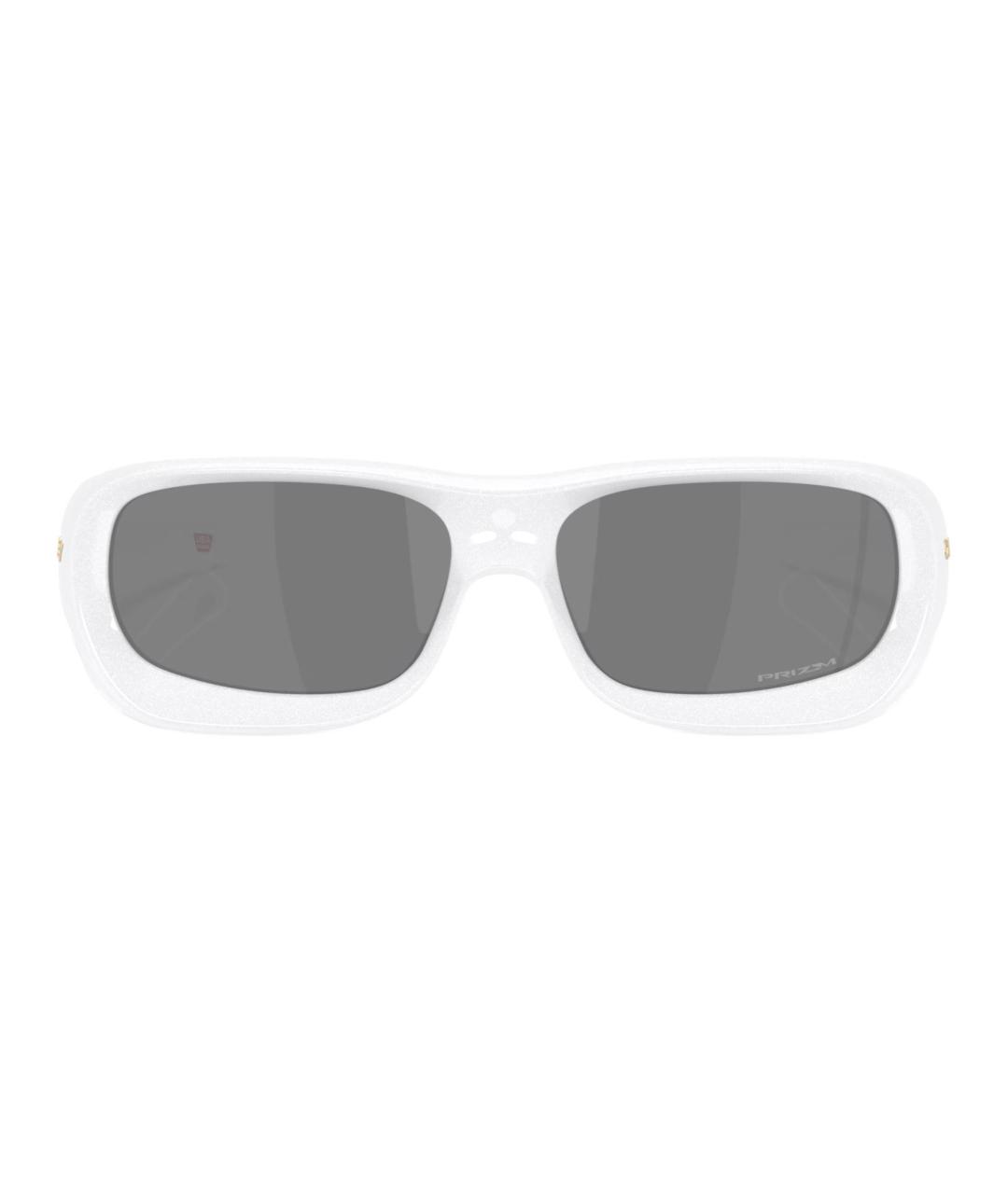 OAKLEY Белые пластиковые солнцезащитные очки, фото 2
