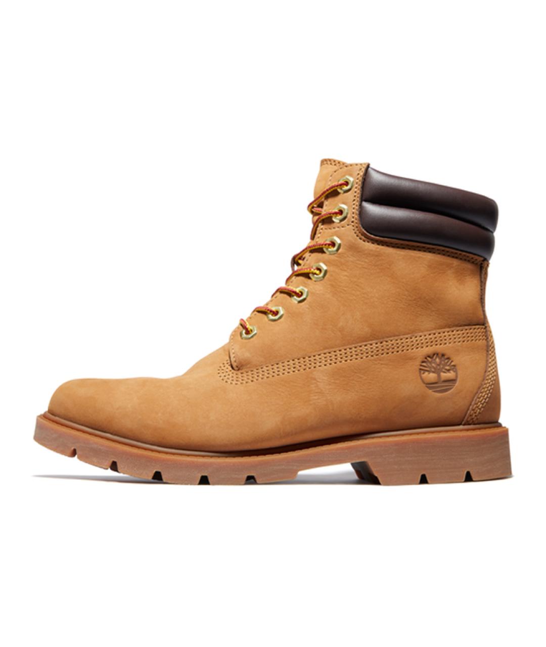 TIMBERLAND Горчичные нубуковые высокие ботинки, фото 2