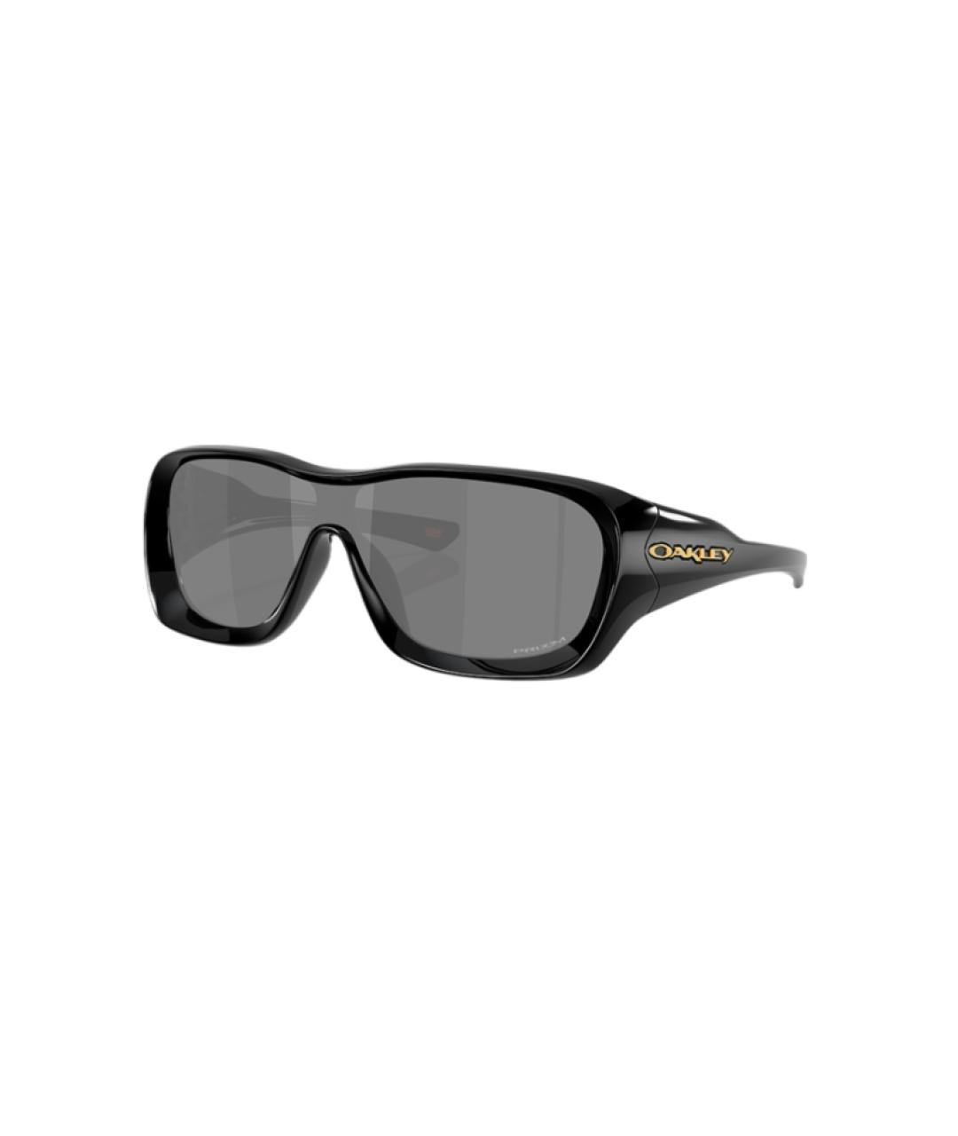 OAKLEY Черные пластиковые солнцезащитные очки, фото 1