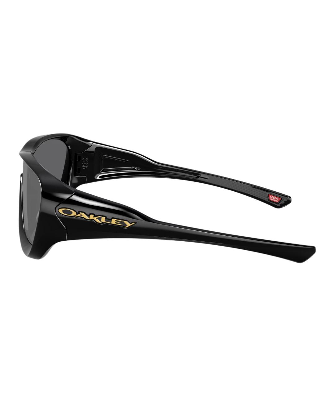 OAKLEY Черные пластиковые солнцезащитные очки, фото 3