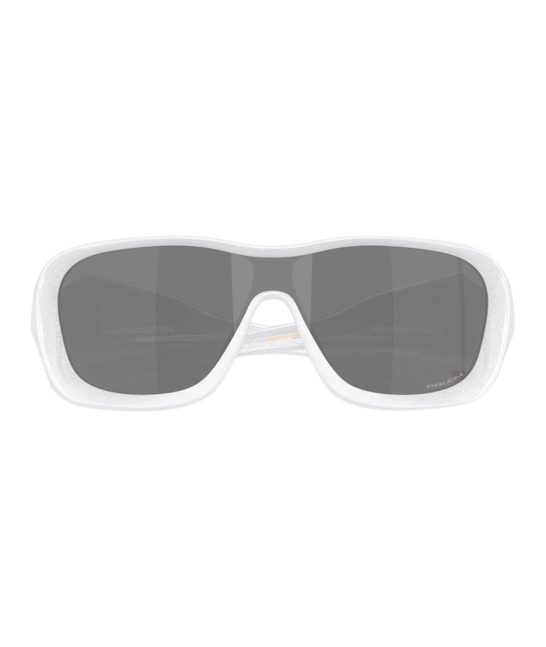 OAKLEY Белые пластиковые солнцезащитные очки, фото 5