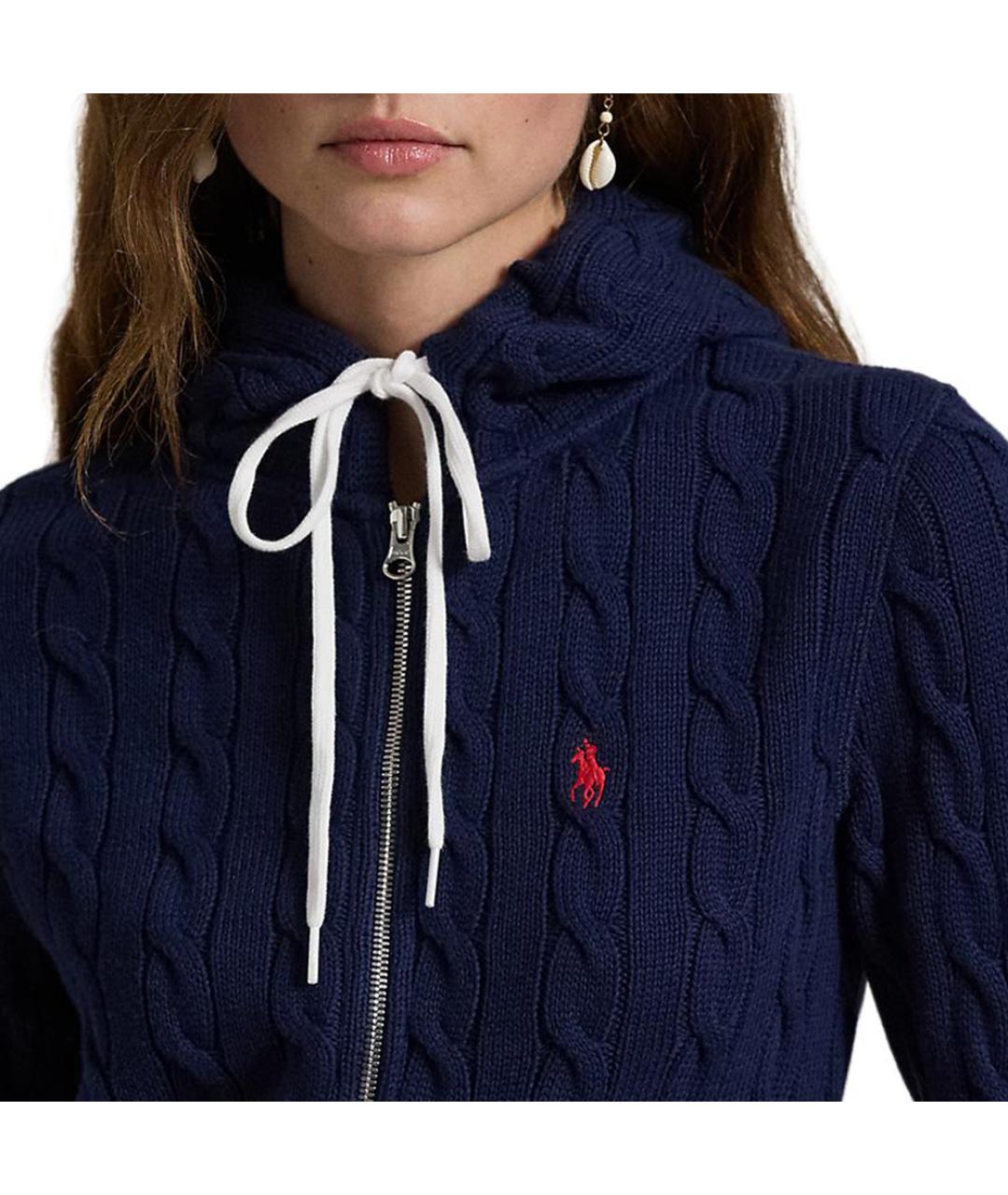 POLO RALPH LAUREN Темно-синий кардиган, фото 5
