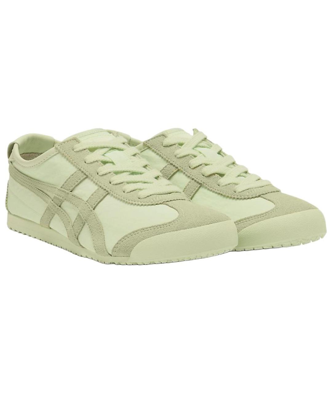 ONITSUKA TIGER Зеленые замшевые кроссовки, фото 3