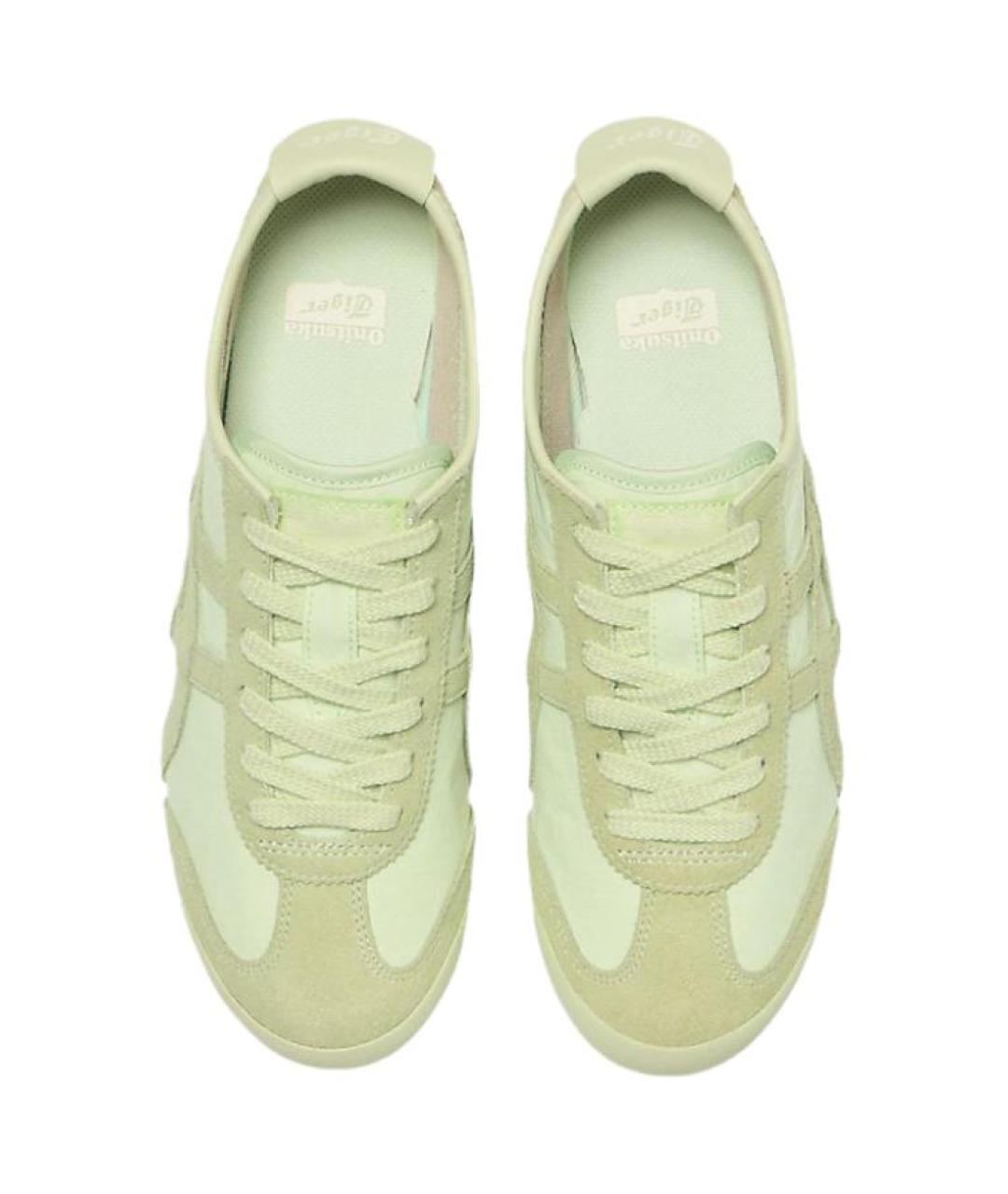 ONITSUKA TIGER Зеленые замшевые кроссовки, фото 4