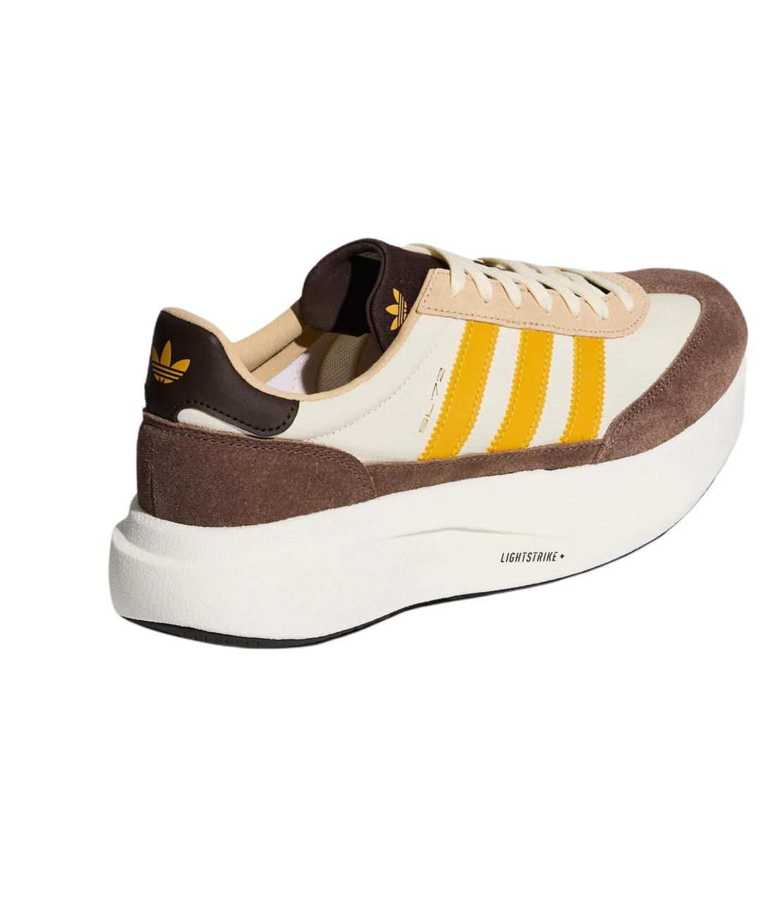 ADIDAS Коричневые замшевые кроссовки, фото 4