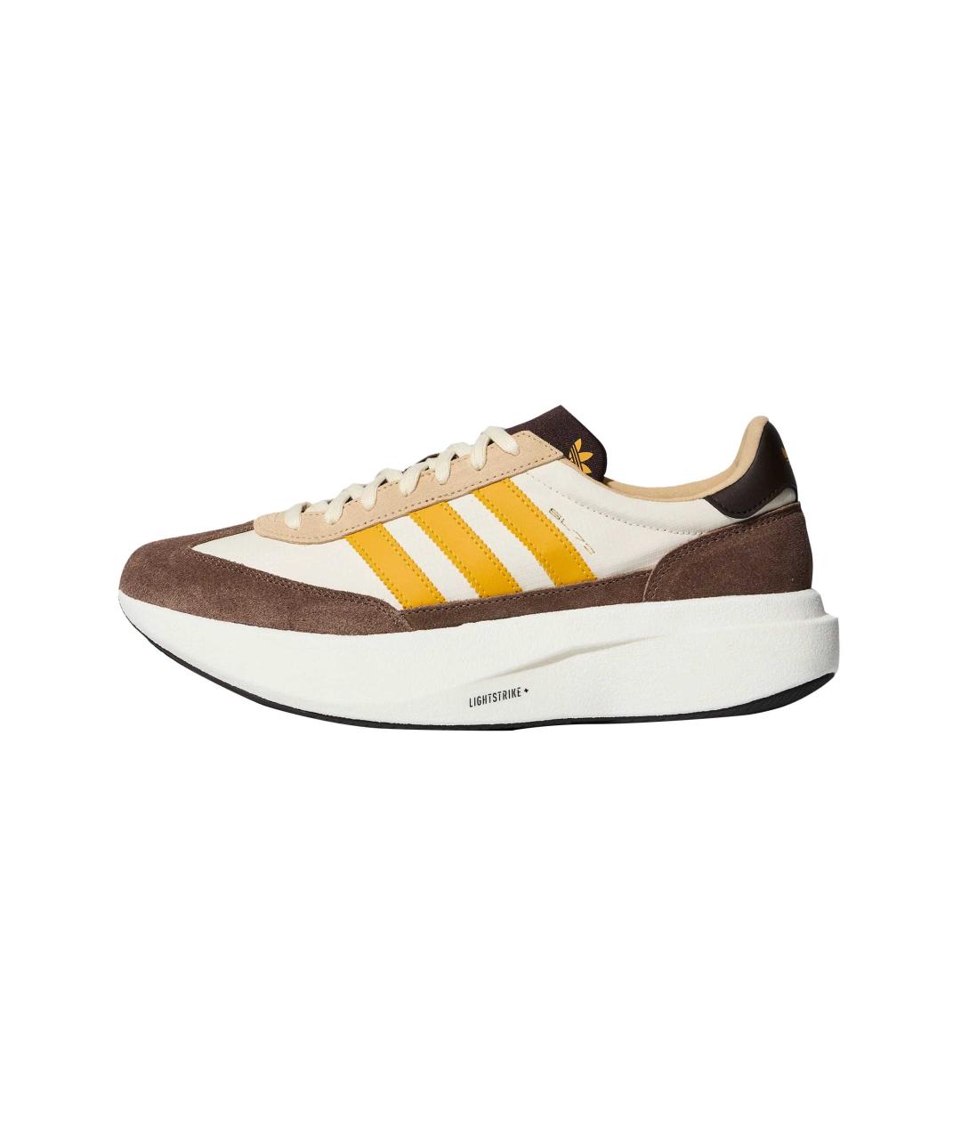 ADIDAS Коричневые замшевые кроссовки, фото 2