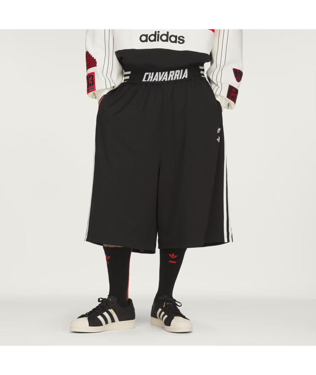 ADIDAS Черные шорты, фото 3