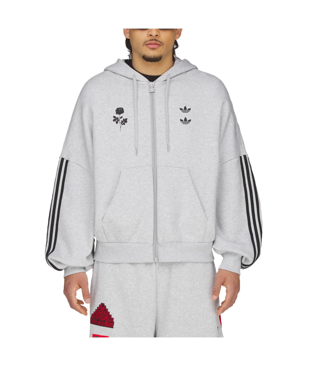 ADIDAS Серая куртка, фото 3