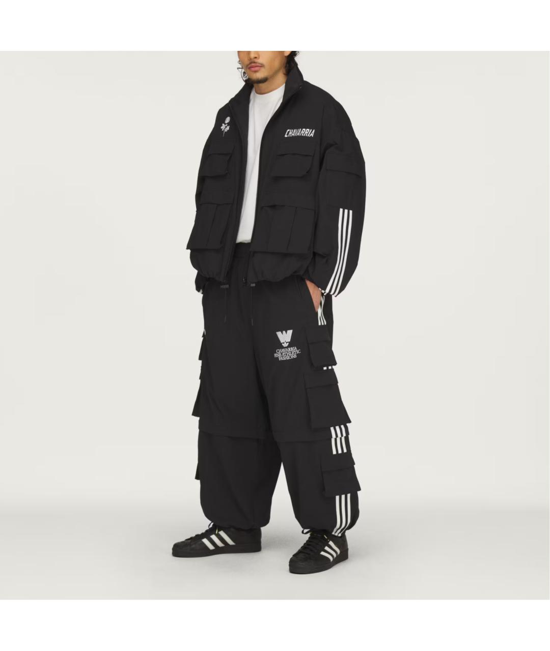 ADIDAS Черная куртка, фото 4