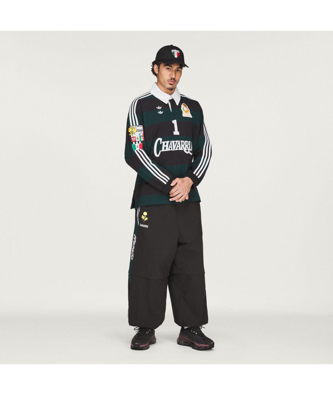 ADIDAS Черная рубашка, фото 4