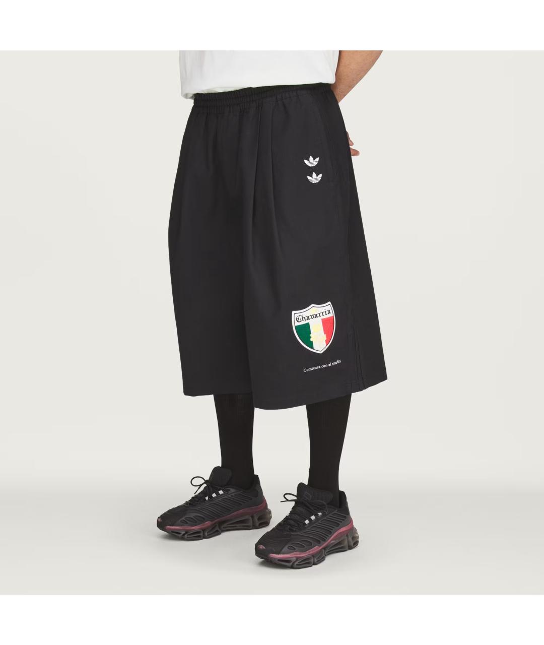 ADIDAS Черные шорты, фото 3