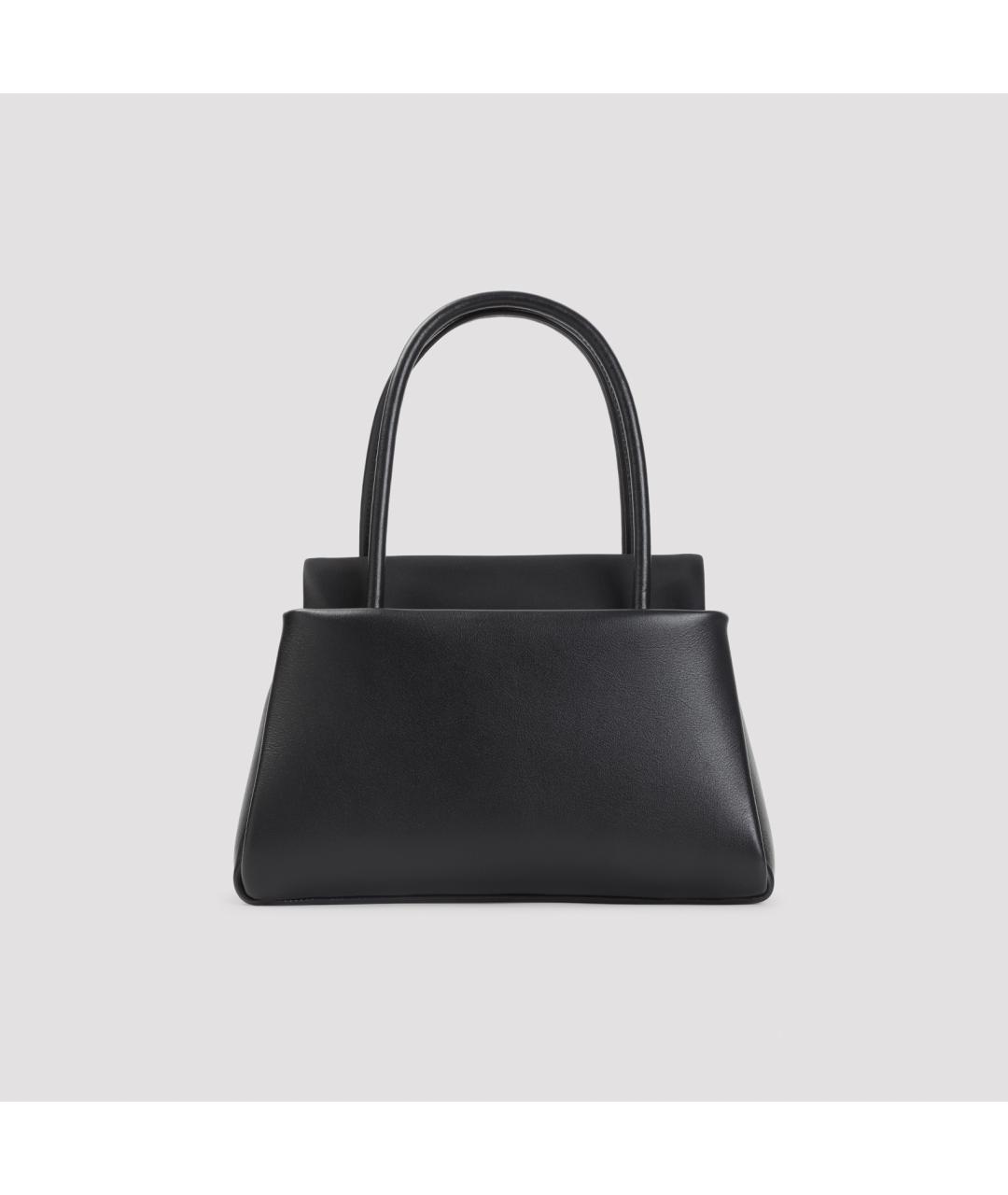PRADA Черная кожаная сумка тоут, фото 3