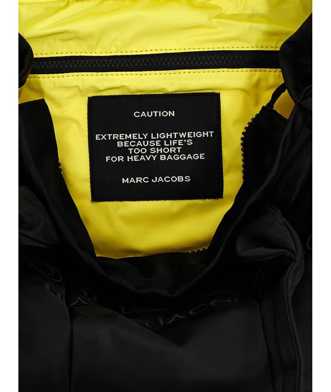 MARC JACOBS Черная нейлоновая сумка тоут, фото 4